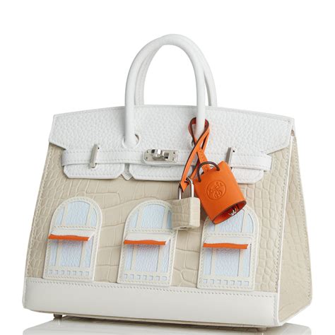 hermes birkin faubourg white|Hermes birkins jewellery.